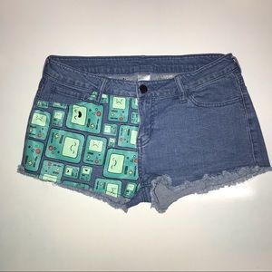 Adventure time jean shorts